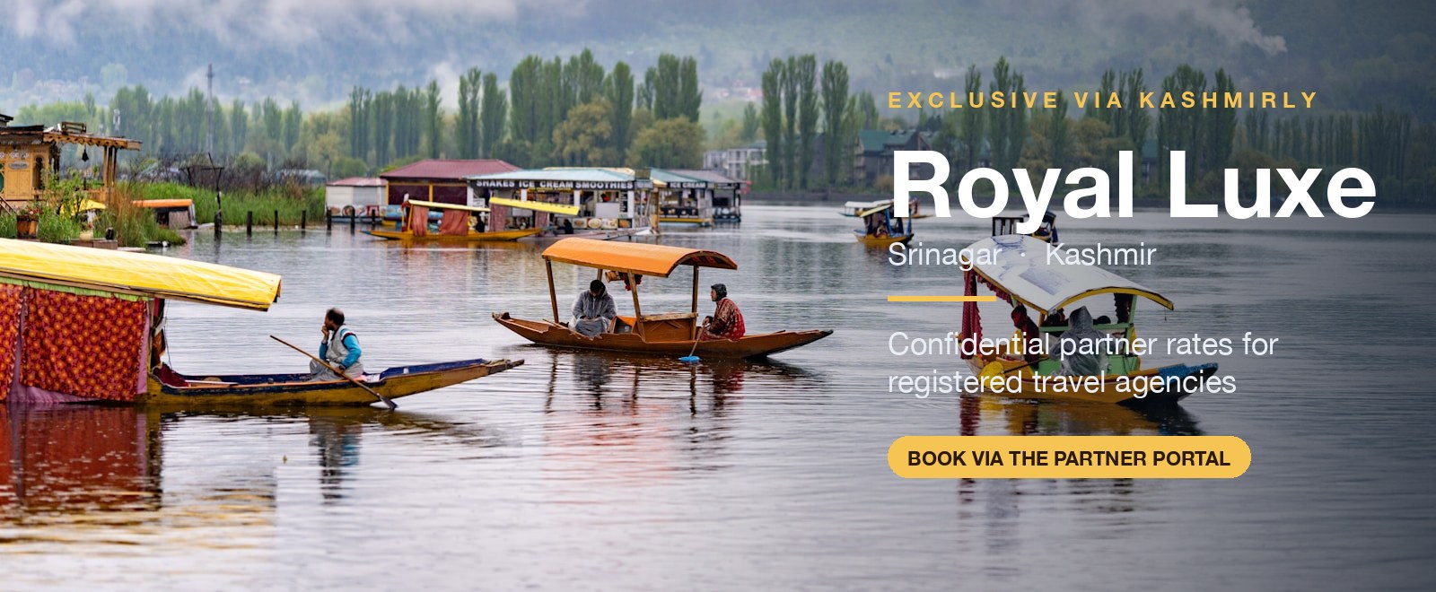 Royal Luxe, Srinagar — Exclusive Partner Rates